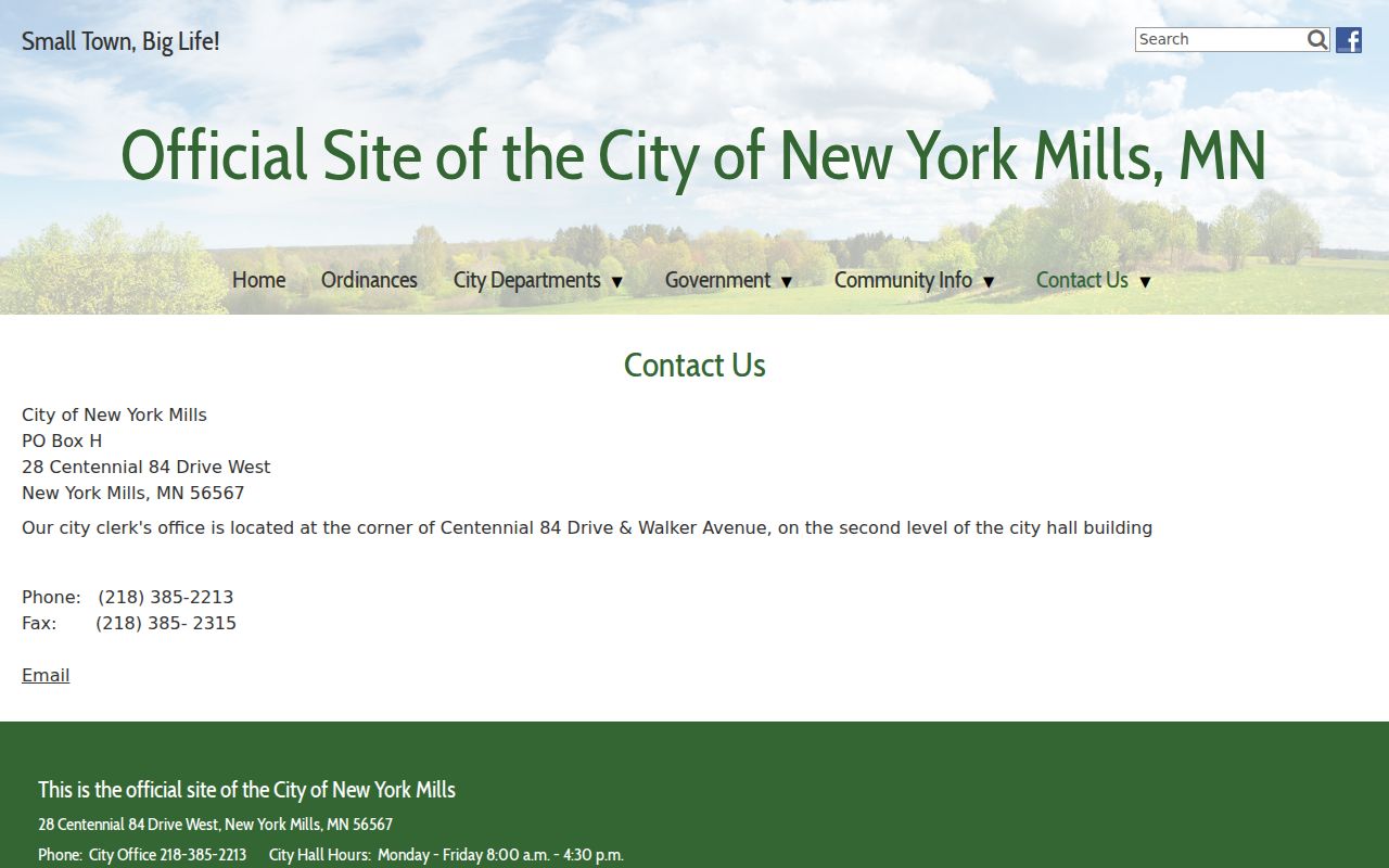 New York Mills court docket municipal source